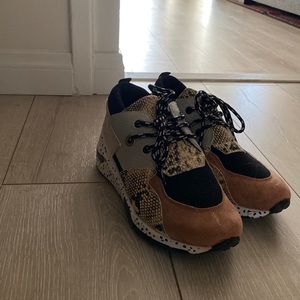 Forever 21 Fun Multi-Patterned Sneakers